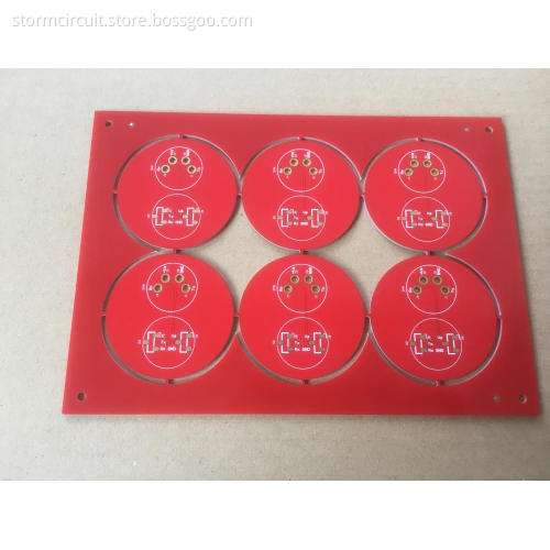 FR4 1.6mm 2OZ castellations pcb